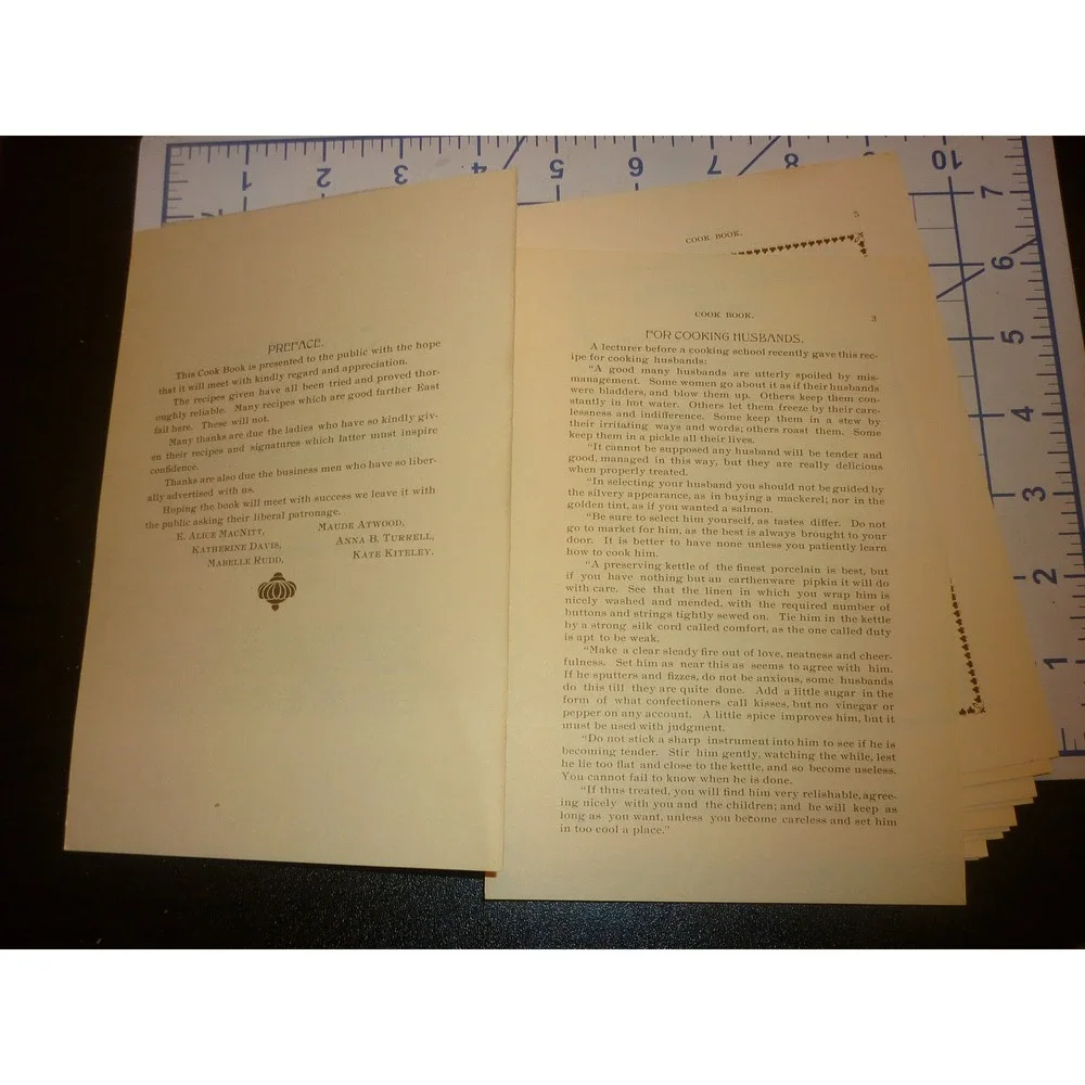 Longmont Pioneer Museum Centennial BiCentennial Recipes Re-Issue Cookbook